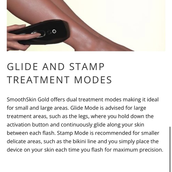 SmoothSkin Gold IPL Hair Removal - Picture 13 of 15
